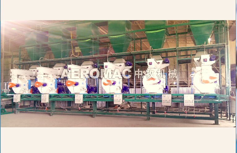 越南綠能集團6條SZLHm508生物質顆粒生產線