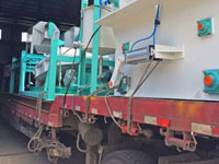 中牧新建年產10萬噸畜禽飼料機組發貨